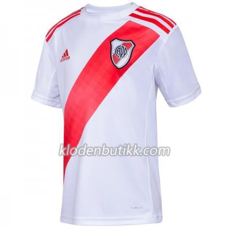 CA River Plate Hjemme Fotballdrakt 2019-2020 Kortermet